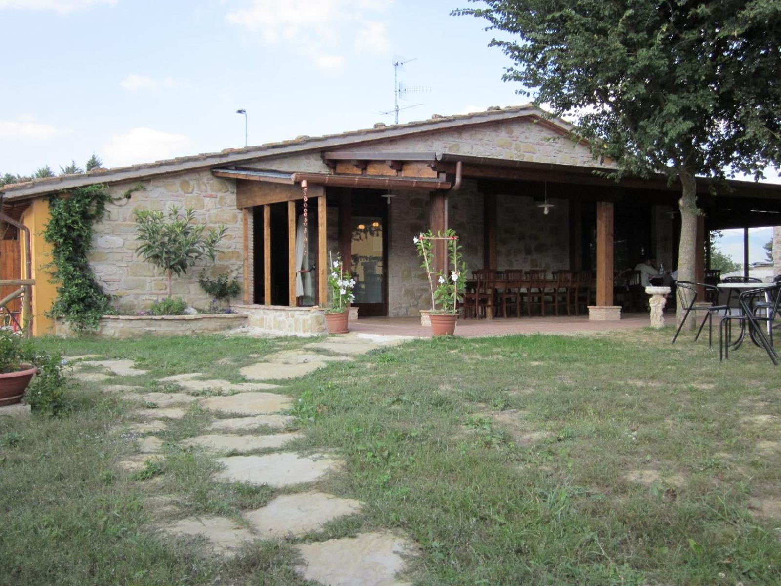 Pietra Maula Agriturismo Castelraimondo Bagian luar foto